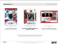 2023 Panini Chronicles UFC Hobby