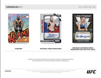 2023 Panini Chronicles UFC Hobby