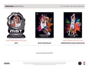 2024-25 Panini Obsidian basketball International Box
