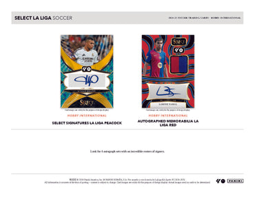 2024-25 Panini Select La Liga Soccer Hobby International Box