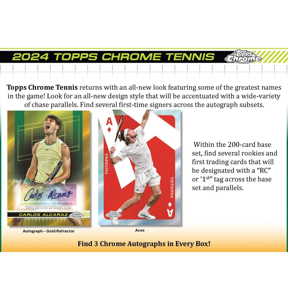 2024 Topps Chrome Tennis Breaker Delight