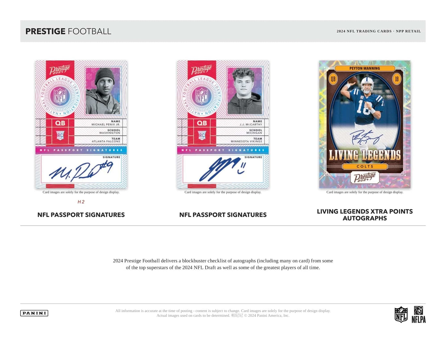 2024 Panini Prestige Football Mega Box