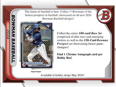 2024 Bowman Baseball Hobby