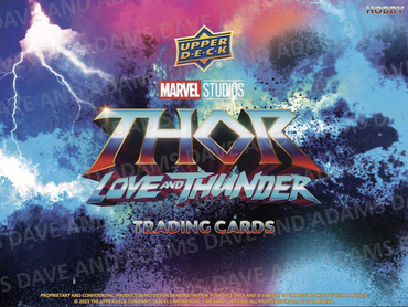 Marvel Studios Thor Love and Thunder Trading Cards Hobby Box (Upper Deck 2024)