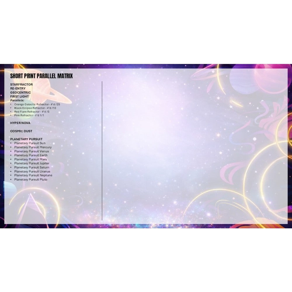 2025-26 Topps Cosmic Chrome Basketball Hobby Box