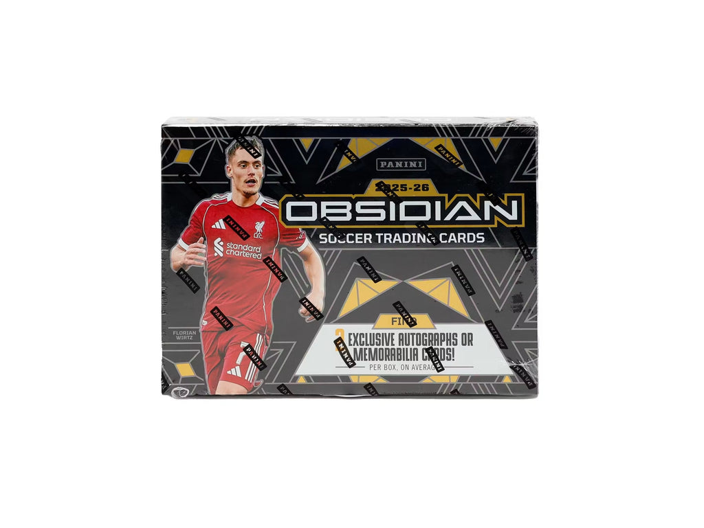 2025-26 Panini Obsidian Soccer Hobby International Box