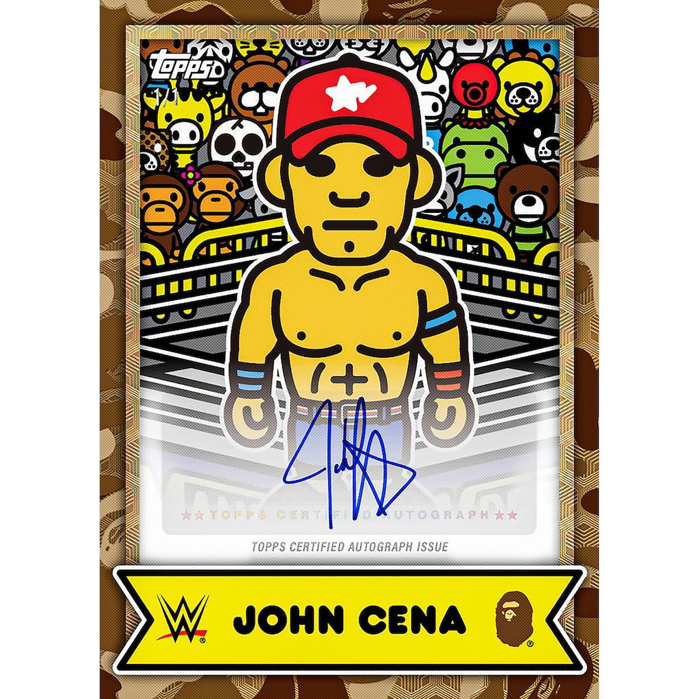 2025 Topps WWE x BAPE Box
