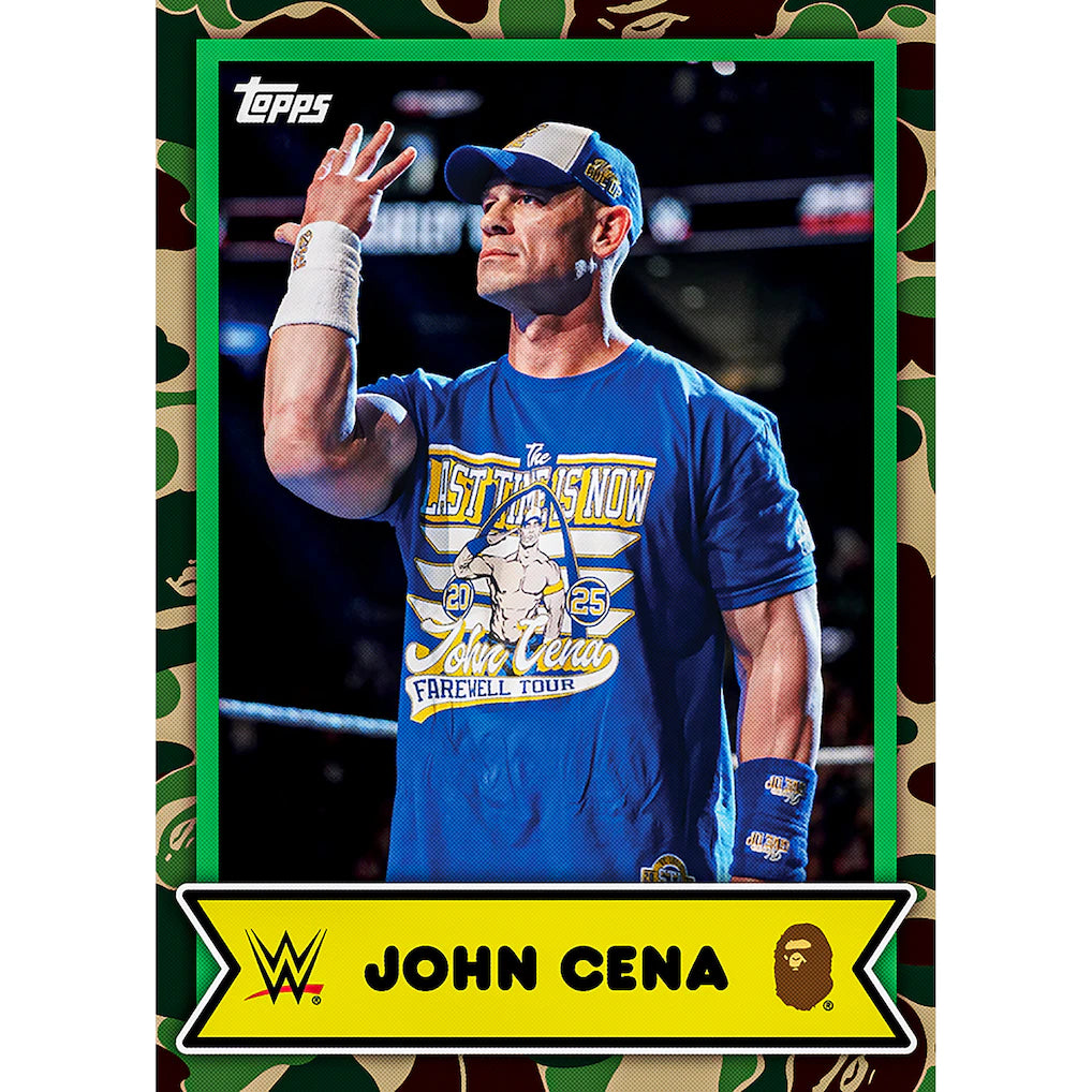2025 Topps WWE x BAPE Box