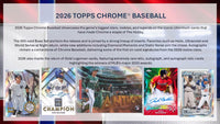 2026 Topps Chrome Baseball Mega Box