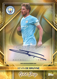 2023-24 Topps Manchester City FC Official Team Set