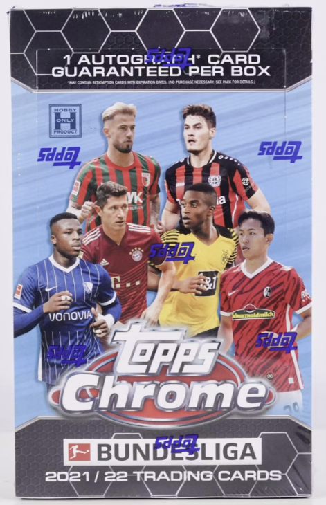 21-22 topps chrome bundesliga Hobby