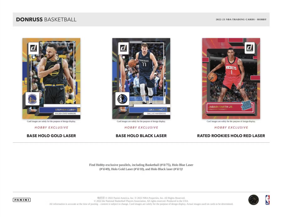 2022-23 Panini Donruss Basketball Hobby