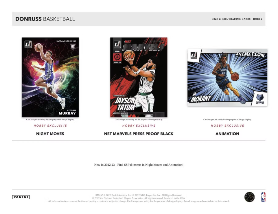 2022-23 Panini Donruss Basketball Hobby
