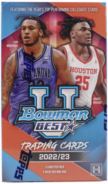 2022-23 Bowman University's Best Basketball Hobby Box