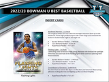 2022-23 Bowman University's Best Basketball Hobby Box