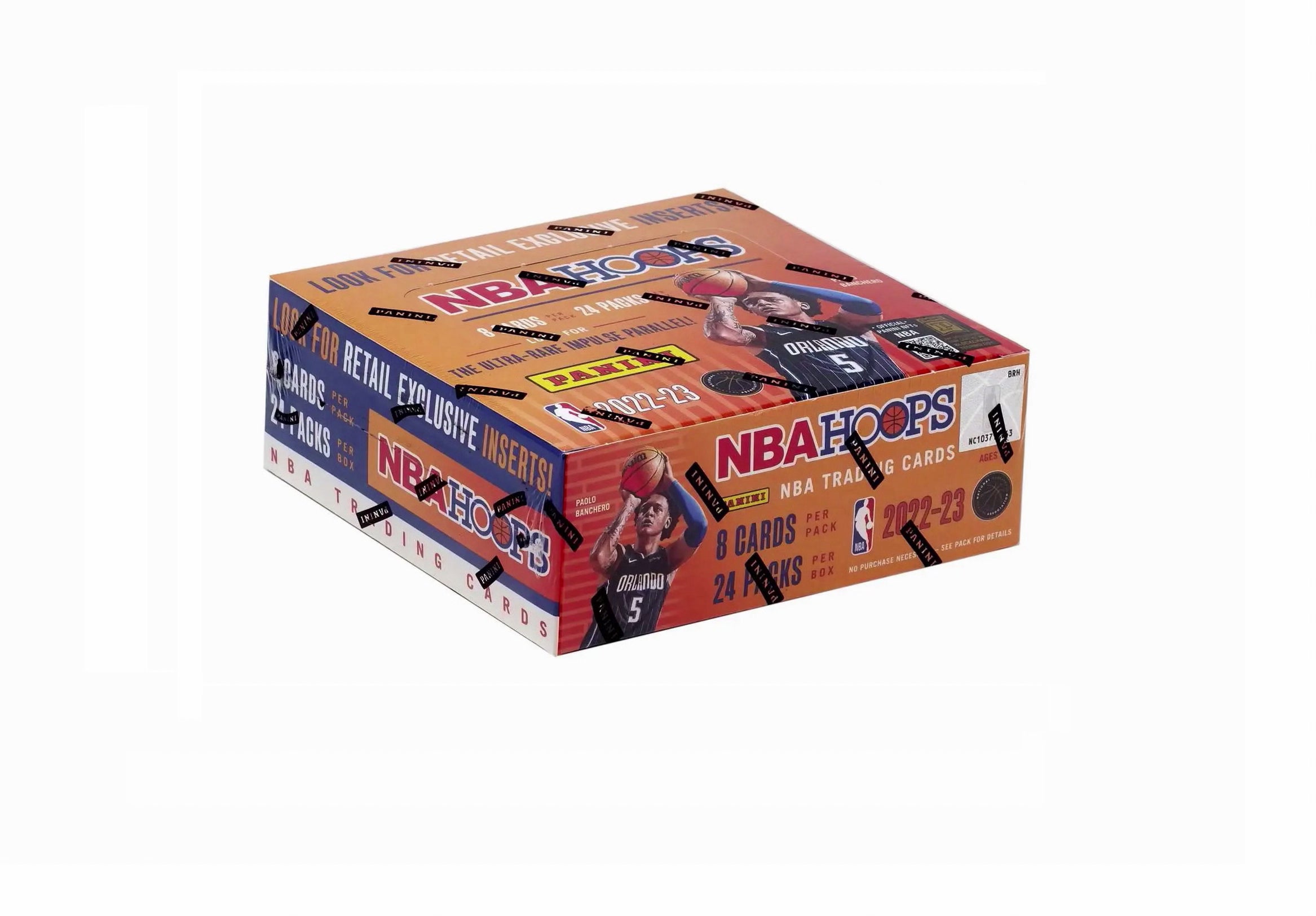 2022-23 Panini Hoops Basketball Retail (24 Packs) Box