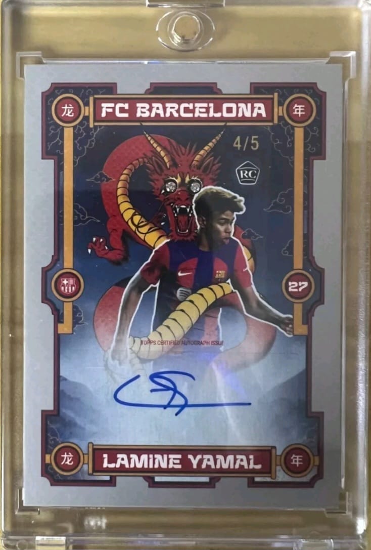 2023-24 Topps FB Barcelona The Year of The Dragon