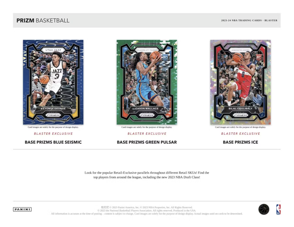 2023-24 Panini Prizm Basketball Blaster (Ice Prizms)