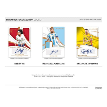 2024-25 Panini Immaculate Soccer Hobby Box