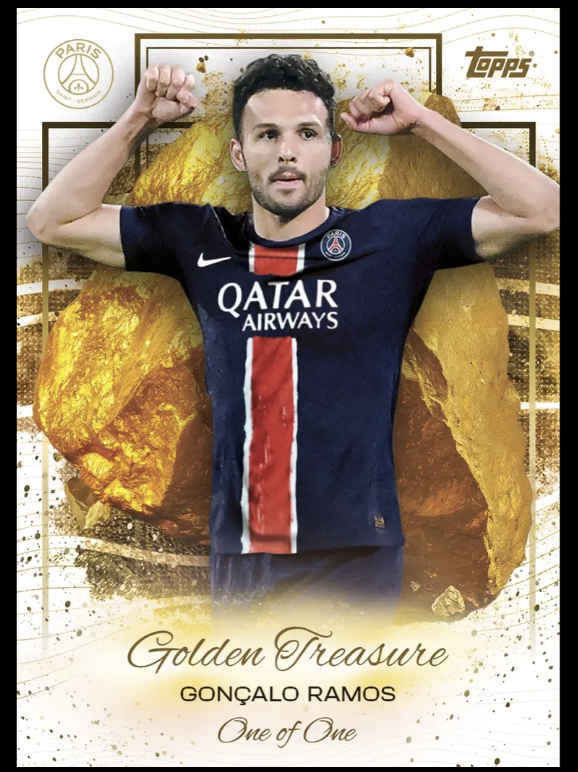 2024-25 Topps Paris Saint-Germain FC PSG Fan Set