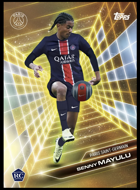 2024-25 Topps Paris Saint-Germain FC PSG Fan Set
