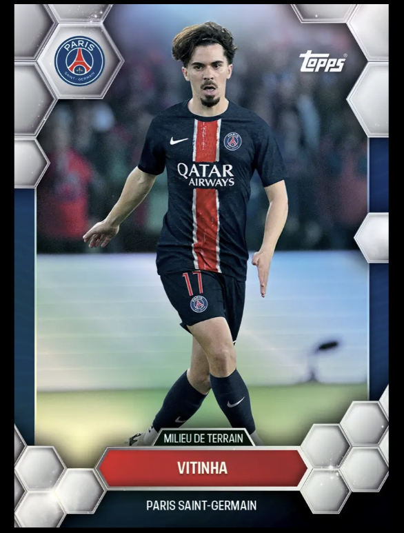 2024-25 Topps Paris Saint-Germain FC PSG Fan Set