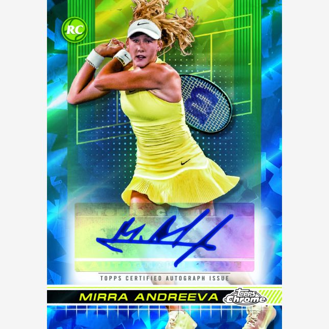2024 Topps Chrome Tennis Sapphire Edition Box