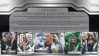2025-26 Topps Chrome Black Basketball Hobby Box