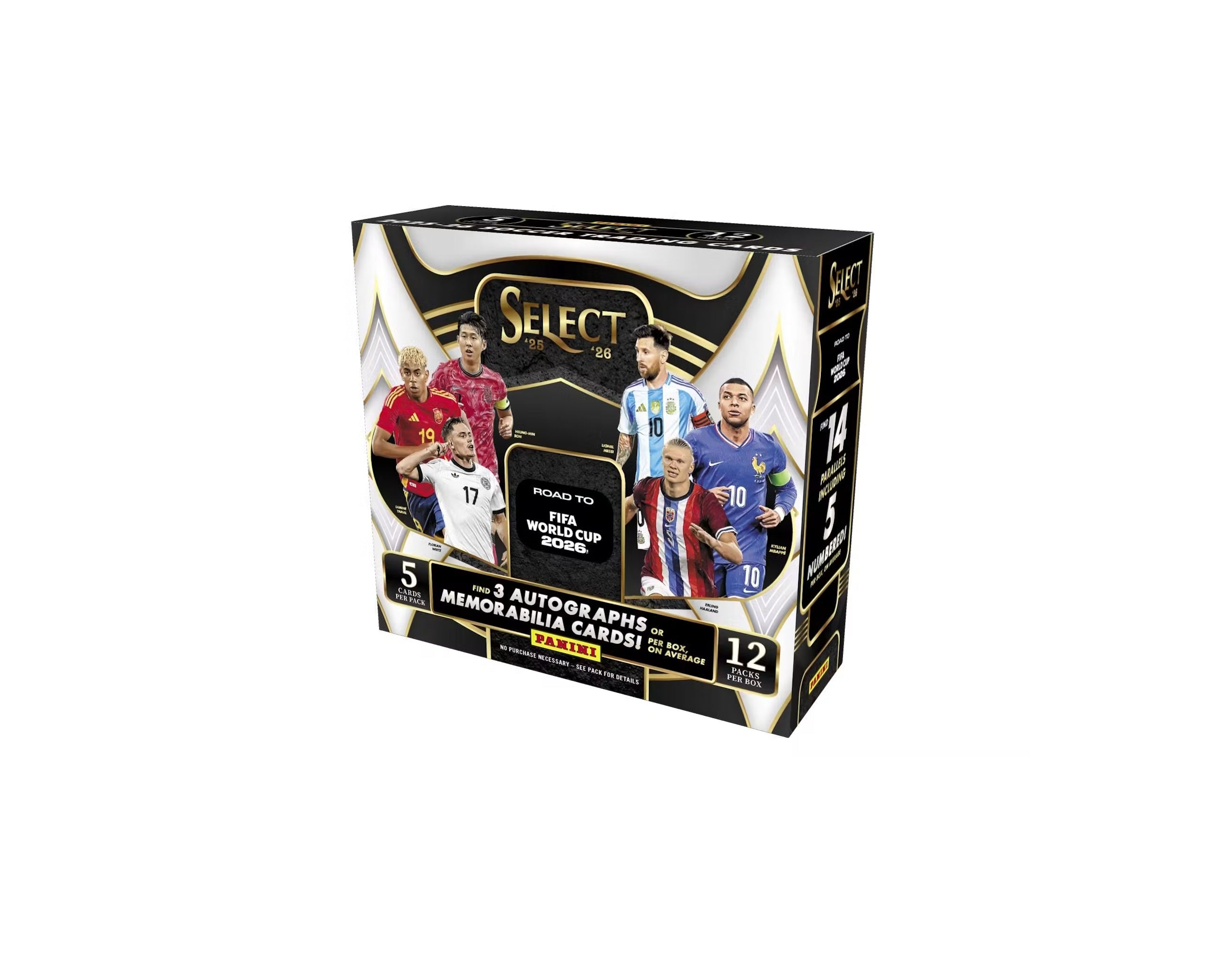 2025-26 Panini Select Road to FIFA World Cup Soccer Hobby Box