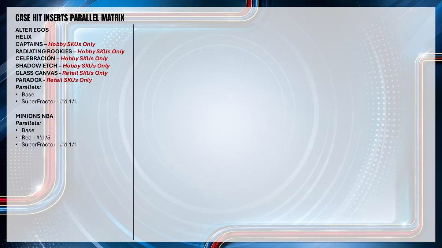 2025-26 Topps Chrome Update Basketball Blaster Box
