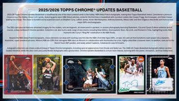2025-26 Topps Chrome Update Basketball Blaster Box