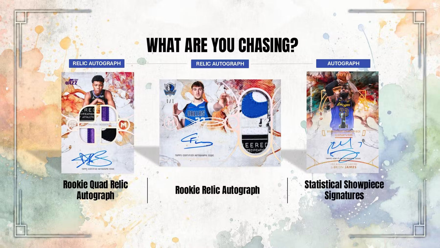 2025-26 Topps Motif Basketball Hobby Box