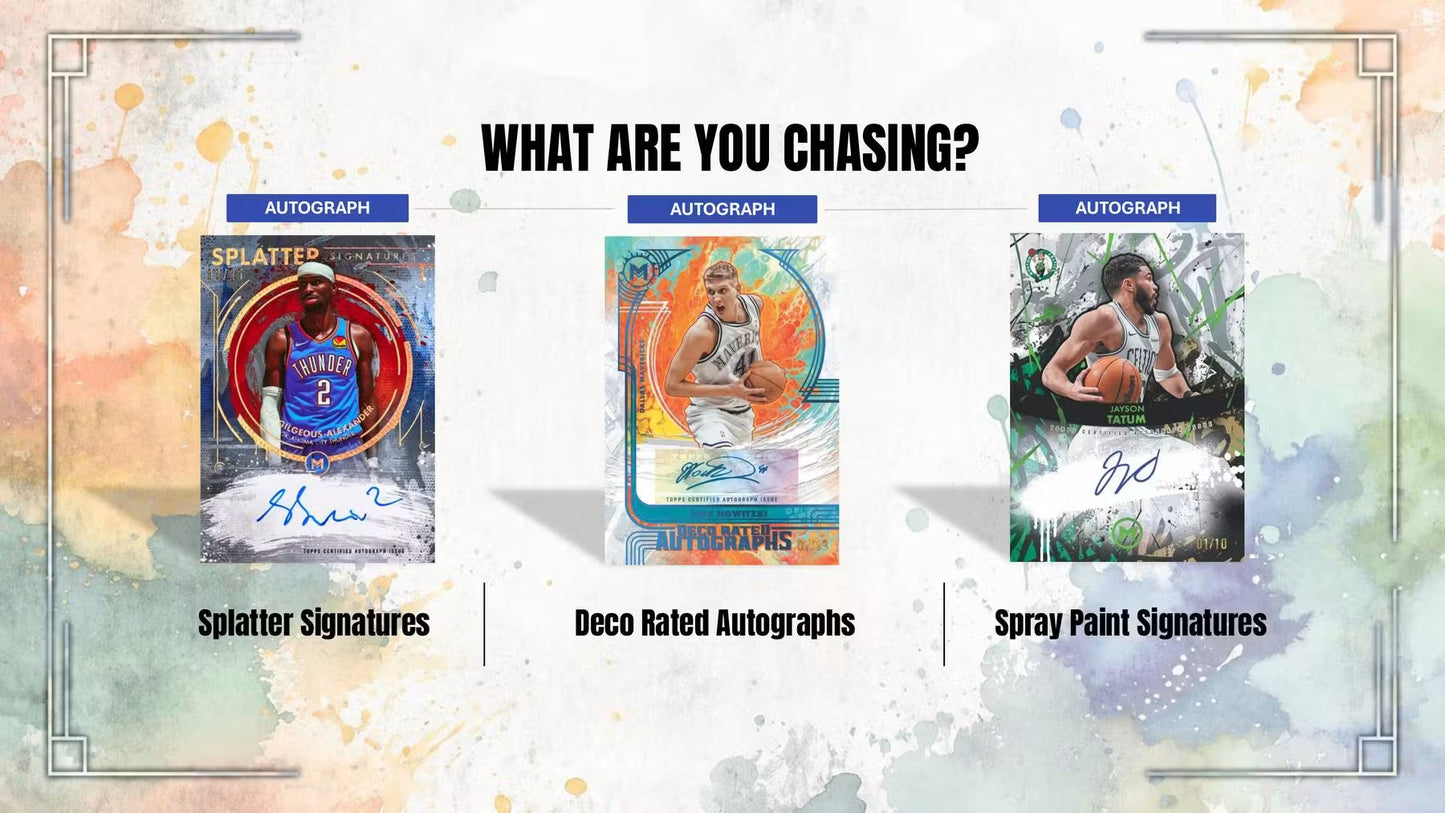 2025-26 Topps Motif Basketball Hobby Box