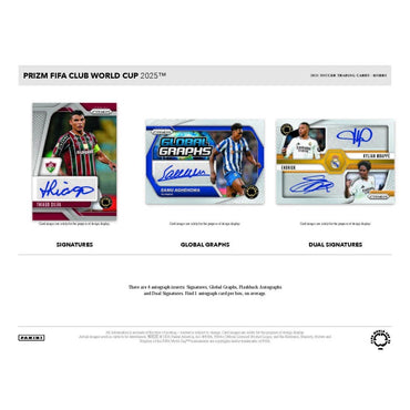 2025 Panini Prizm FIFA Club World Cup Hobby Box