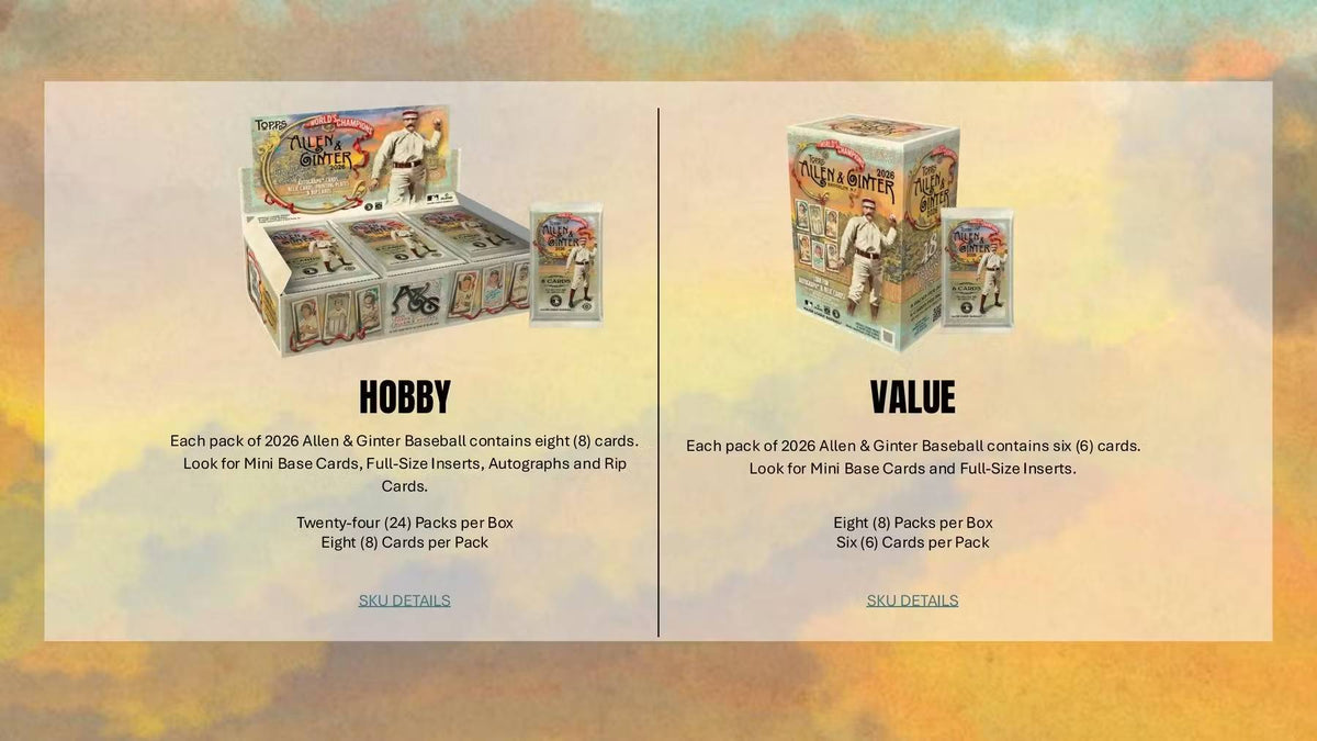 2026 Topps Allen and Ginter Baseball Blaster Box