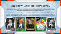 2026 Topps Bowman Chrome Baseball Hobby Box