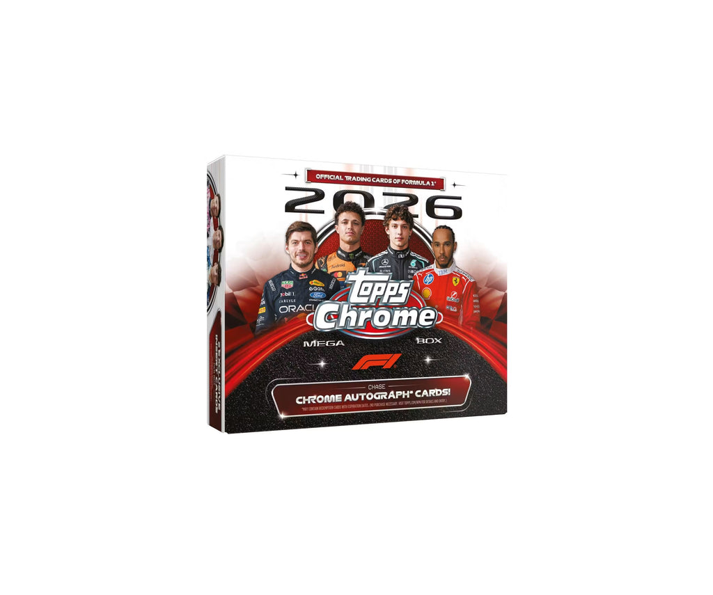 2026 Topps Chrome F1 Mega Box