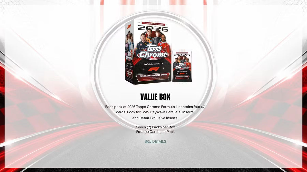 2026 Topps Chrome F1 Hobby Box