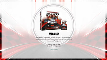 2026 Topps Chrome F1 Mega Box