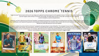 2026 Topps Chrome Tennis Blaster Box