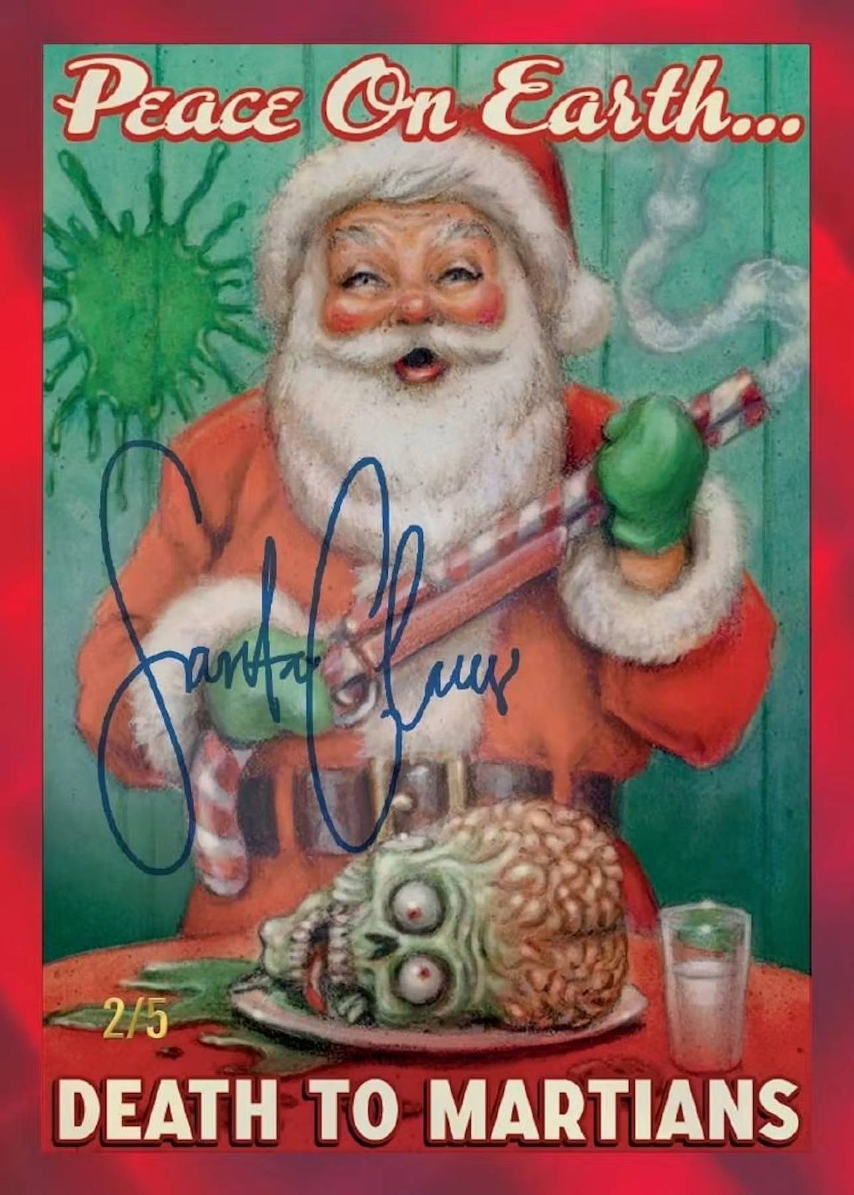 2026 Topps Mars Attacks Christmas Hobby Box