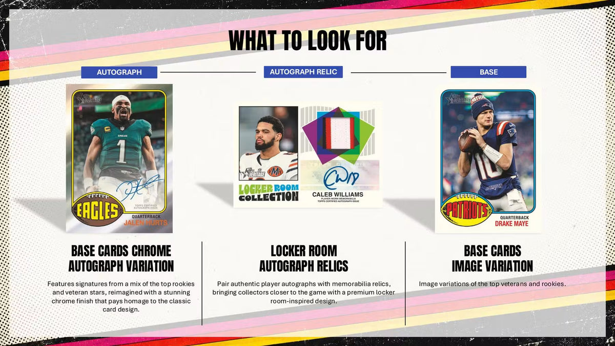 2026 Topps Heritage Football Blaster Box