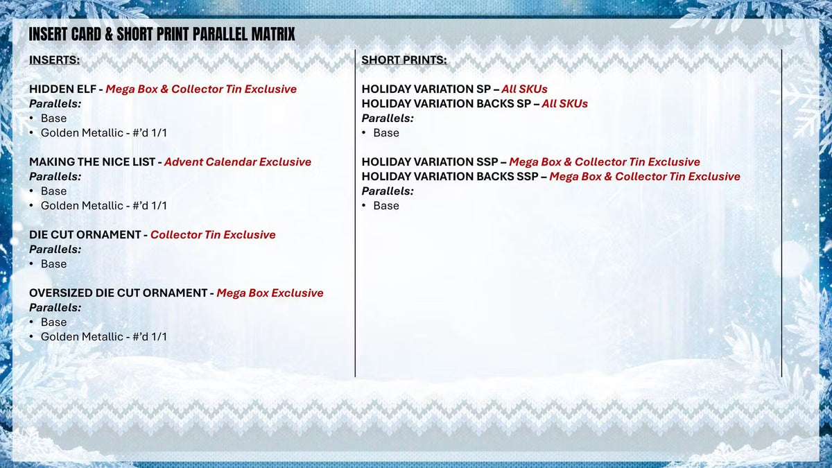 2026 Topps Holiday Baseball Mega Box