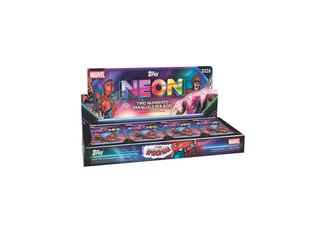 2026 Topps Marvel Neon Hobby Box
