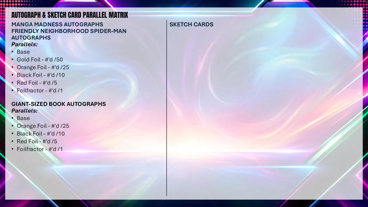 2026 Topps Marvel Neon Blaster Box