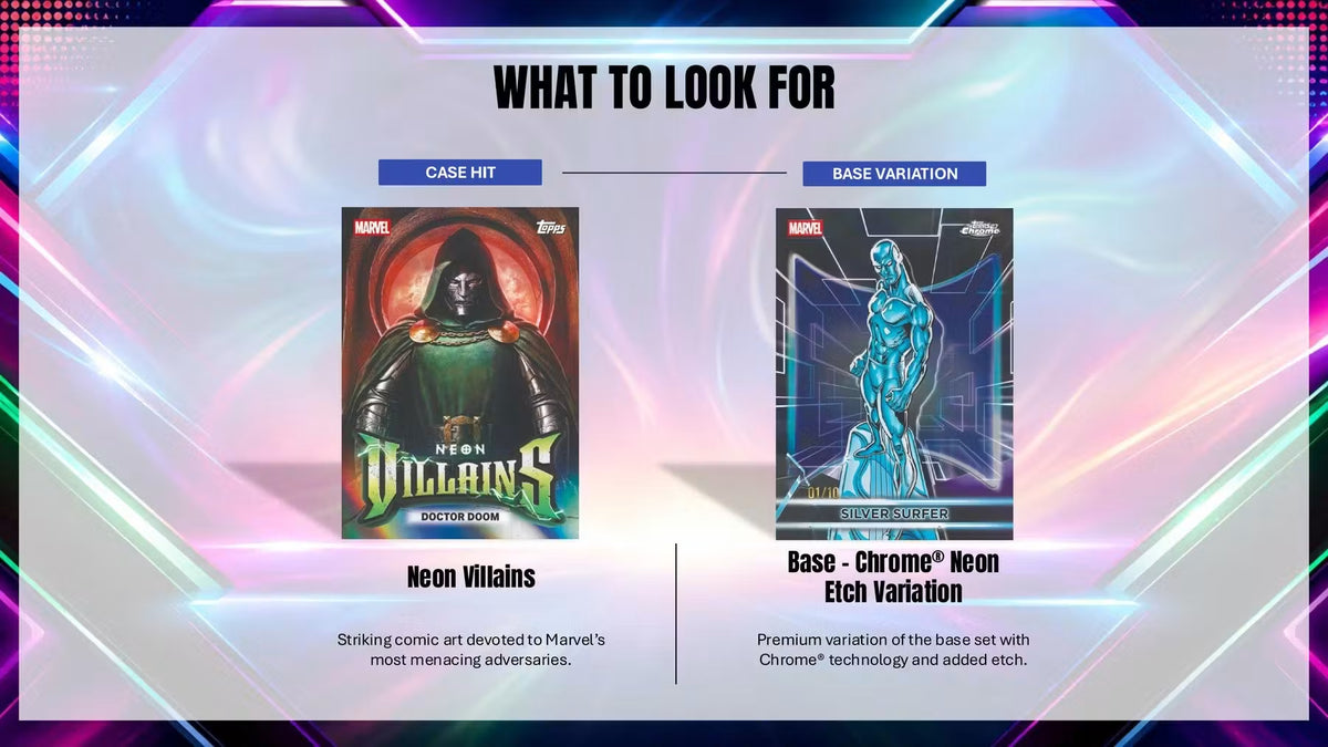2026 Topps Marvel Neon Mega Box