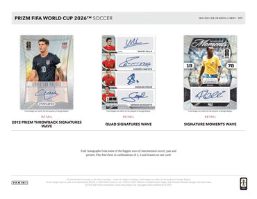 2026 Panini Prizm World Cup Soccer Mega Box