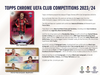 2023-24 Topps Chrome UEFA Club Competitions Jumbo Box