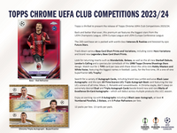 2023-24 Topps Chrome UEFA Club Competitions Jumbo Box