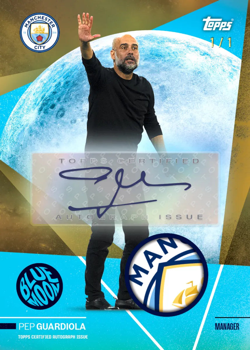 2023-24 Topps Manchester City FC Official Team Set